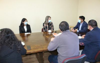 Complejo Tecnológico de Aprendizaje y programa PACE realizaron visita de saludo a las nuevas autoridades de la sede Vallenar