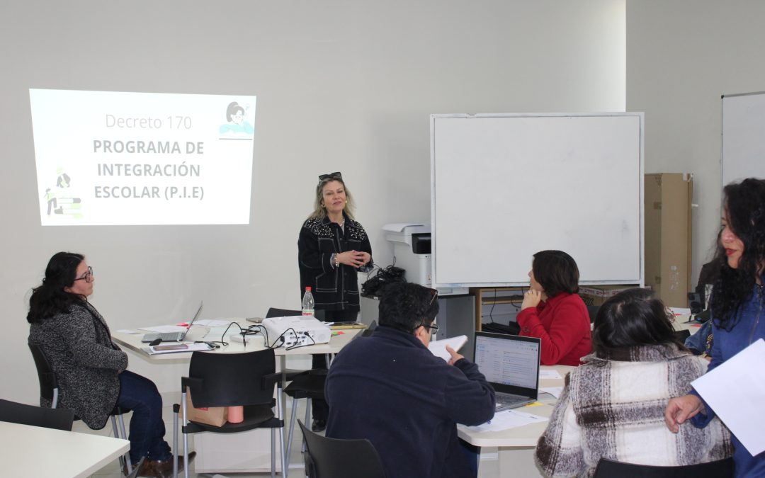Equipo PACE UDA se capacita para fortalecer conocimientos del Programa de Integración Escolar